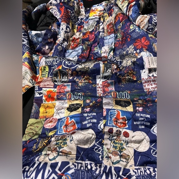 NWT Robert Graham Faux Suede Blazer Black XXL $328 MSRP - Picture 6 of 6